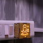 Square Wood Kapurdani Mahakal -(Packing-Loose)