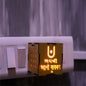 Square Wood Kapurdani Swami Narayan -(Packing-Loose)