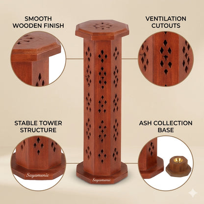 Tower Mini Agarbatti Stand -(Packing-Loose)