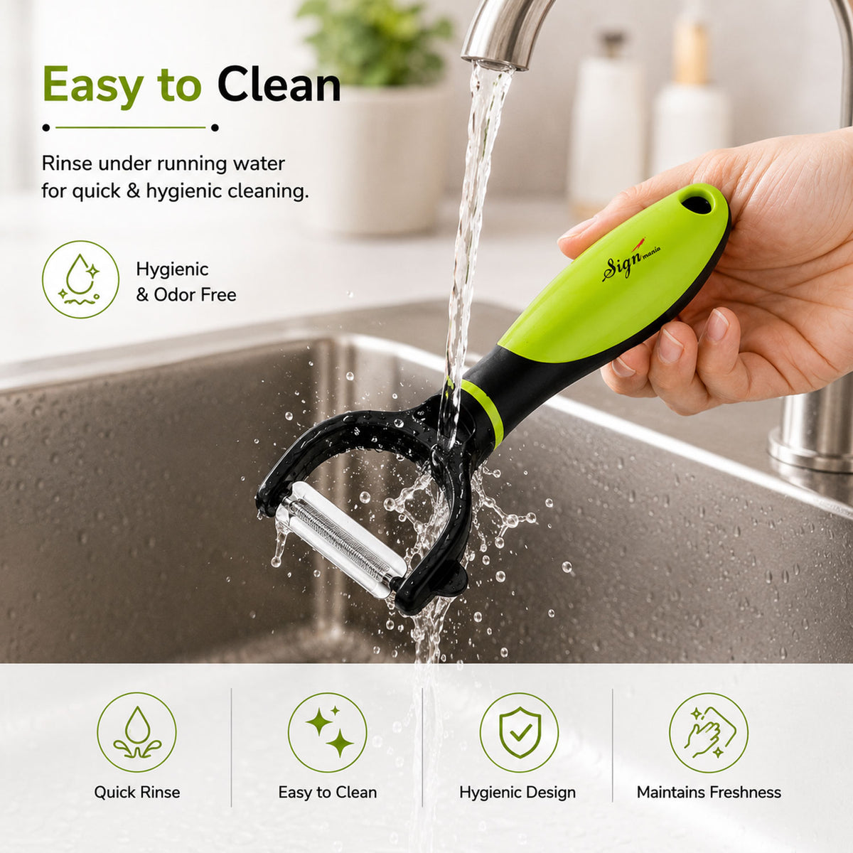 Vegetable Peeler Green-