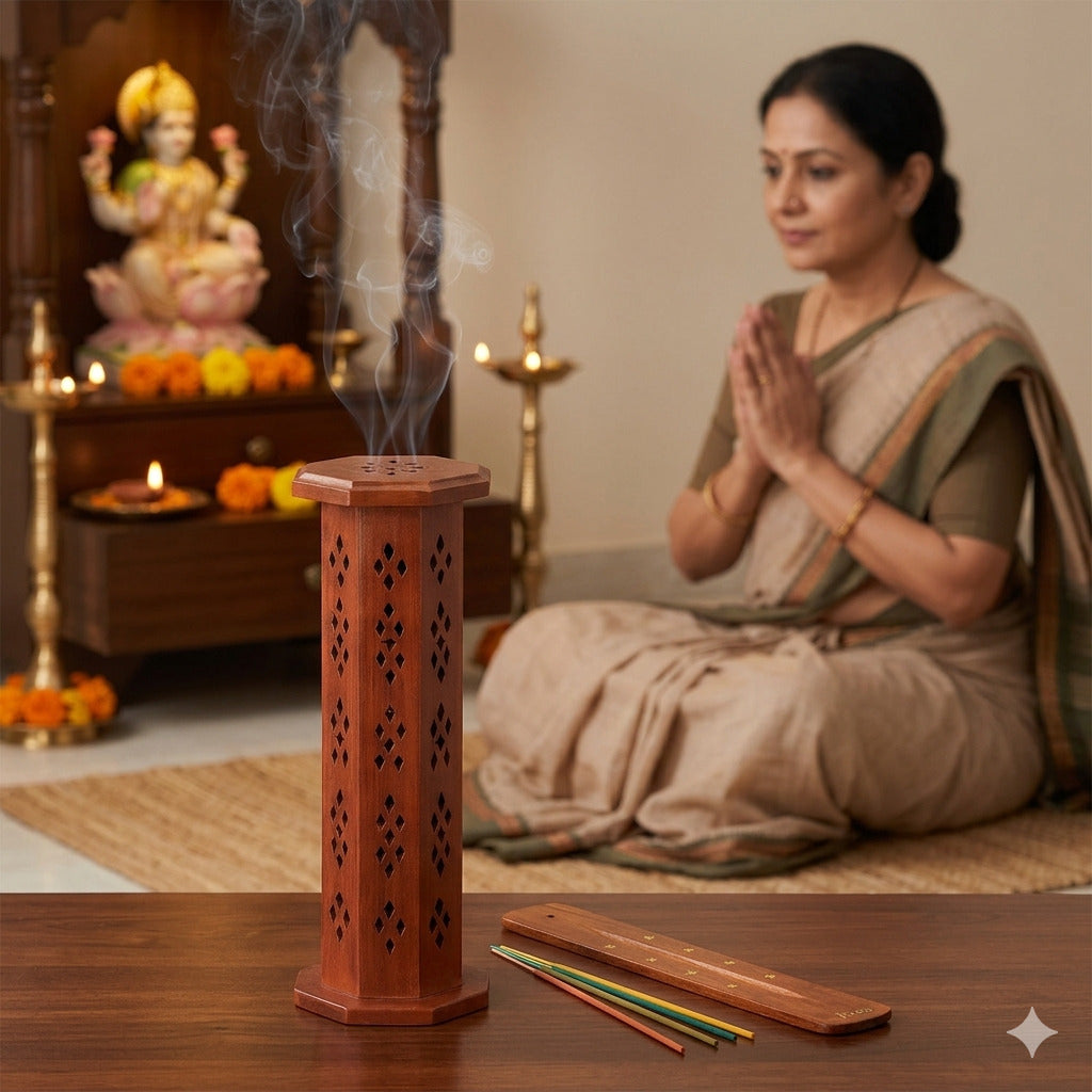 Tower Mini Agarbatti Stand -(Packing-Loose)