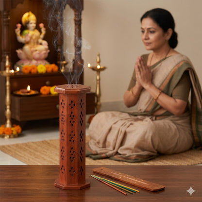 Tower Mini Agarbatti Stand -(Packing-Loose)