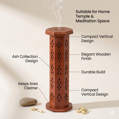 Tower Mini Agarbatti Stand -(Packing-Loose)