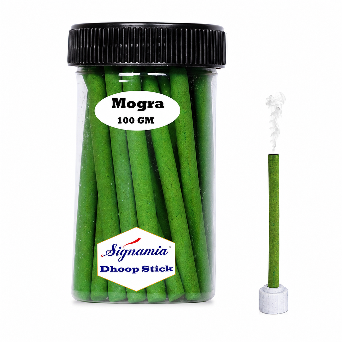 Regular Dhoop Stick 100gm - Mogra -(Packing-Jar)