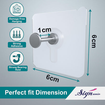Self Adhesive Photoframe Wall Hooks 1 pcs -