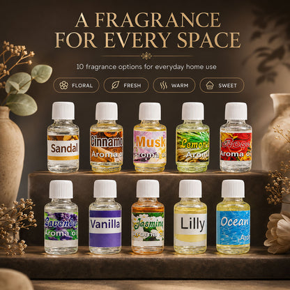 5ml Aroma Oils - Multi Flavors -(Packing-Glass Bottle)