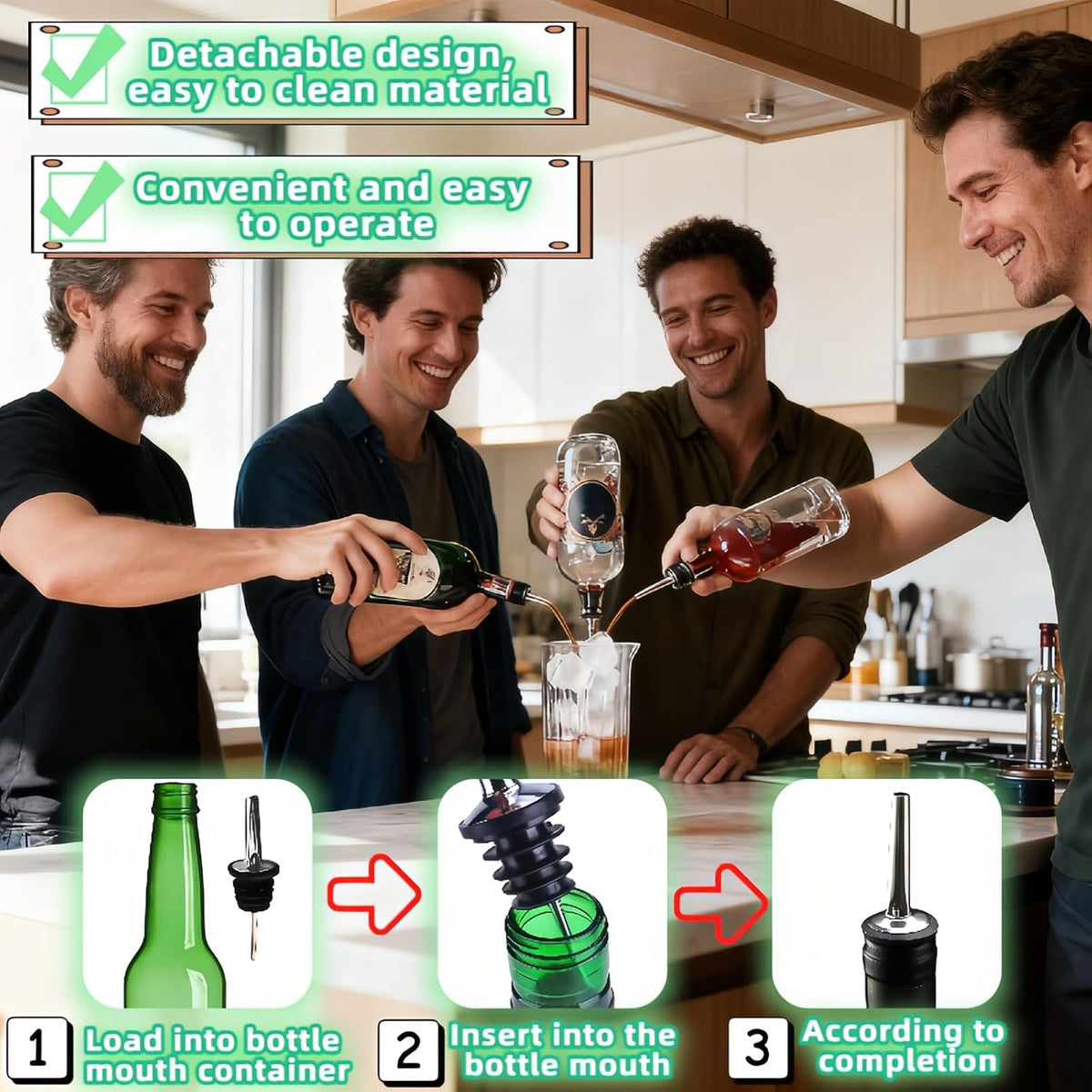 Oil Pourer Dispenser Without Cap - (Packing-Loose)