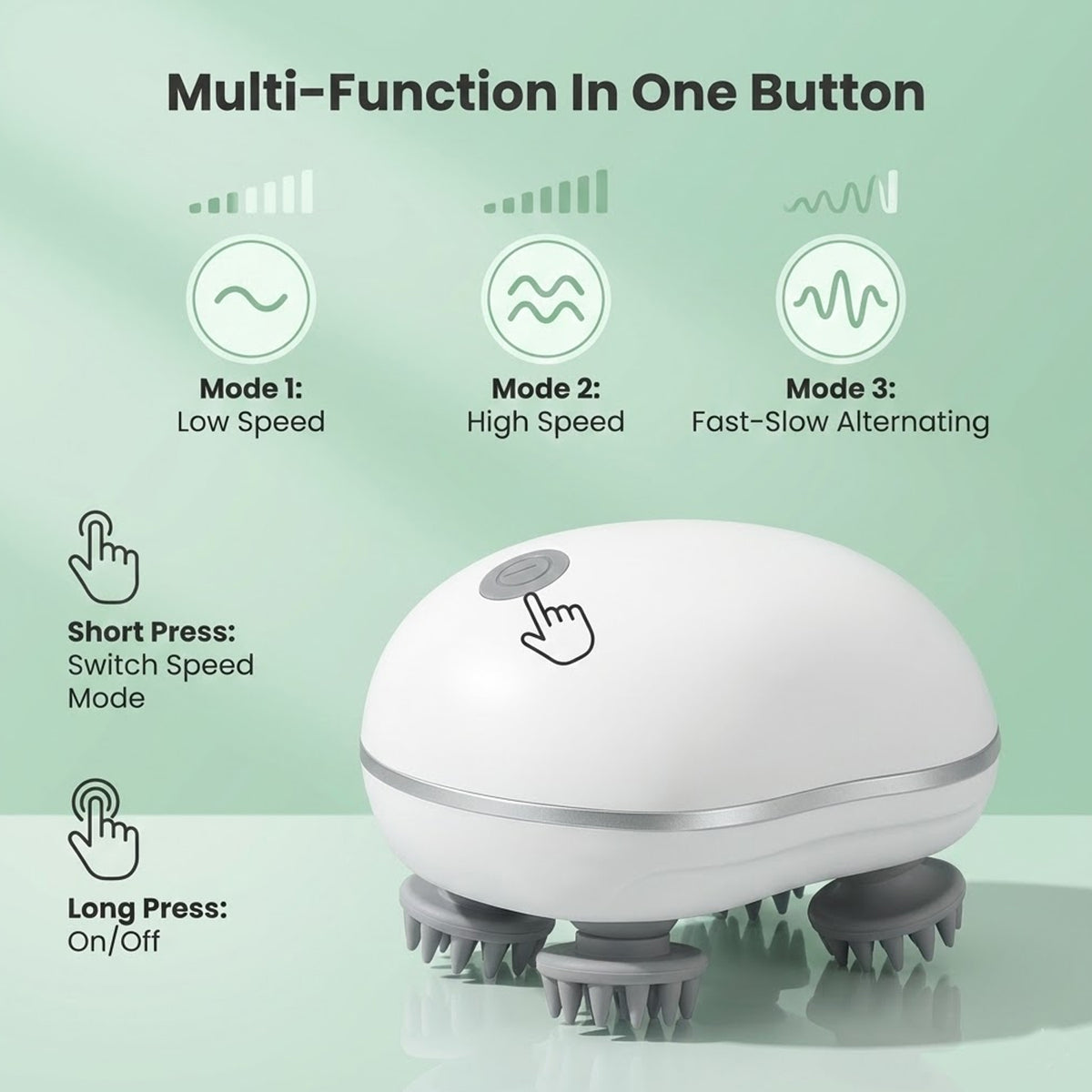 Electric Scalp Massager -(Packing-Box)