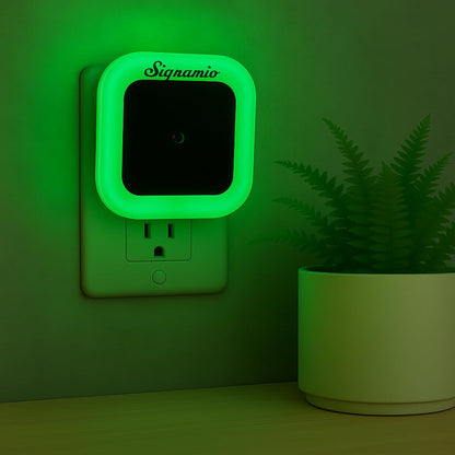 Signamio 1 Pcs Sensor Light for Home Indoor - Smart Motion Sensor LED Light, Automatic On/Off Night Lamp, Energy-Saving 0.5W for Bedroom, Bedside, Home Use-White