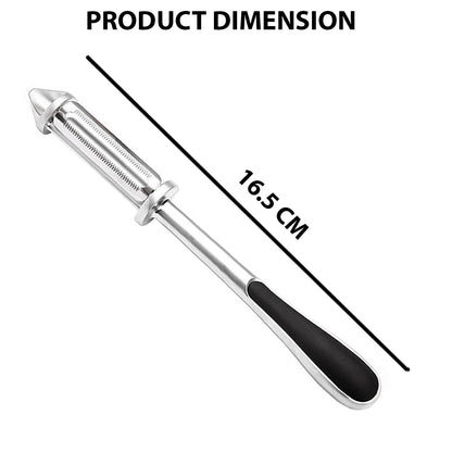 Signamio Julienne Peeler for Salad 3 in 1 Multi Blade Salad Peeler and Julian Peeler for Salad for Fast Vegetable Ribbons and Thin Slices for Healthy Meal Prep