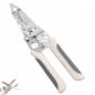 Signamio Multi-Functional Wire Cutter and Stripper Plier Tool - Essential Electrical Tools for Electrician Use, Durable and Precision Engineered for Professional and DIY Projects