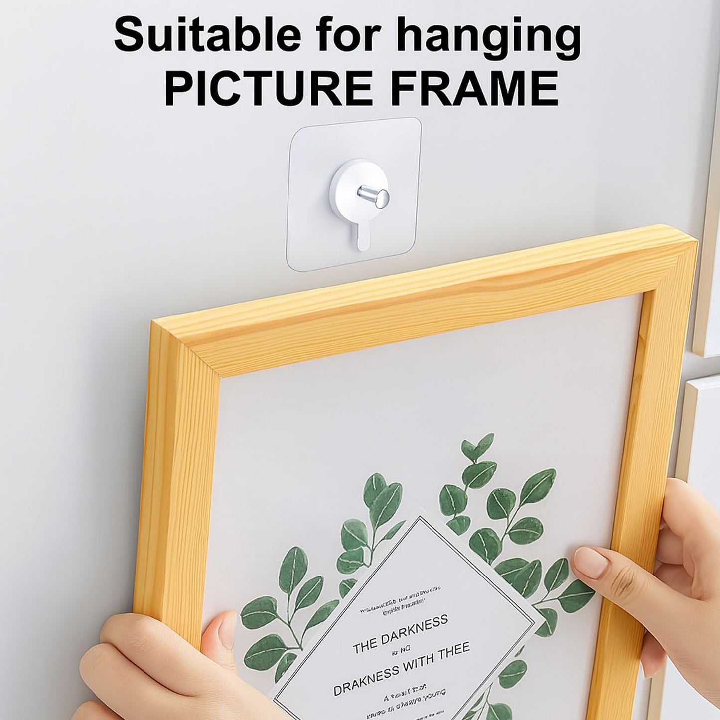 Self Adhesive Photoframe Wall Hooks 1 pcs -
