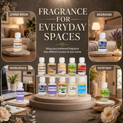 5ml Aroma Oils - Multi Flavors -(Packing-Glass Bottle)