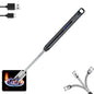 Signamio Lighter for Gas Stove - Electric Lighter Rechargeable with USB, 360 Flexible Neck
