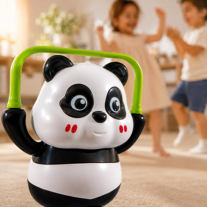 SIGNAMIO Cute Panda Action Set Baby Toys, 3 Piece Set
