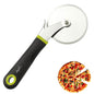 SIGNAMIO Pizza Cutter for Kitchen Durable Stainless Steel Wheel Brownie Cutter Tool with Sharp Blade and Comfortable Non Slip Handle for Effortless Slicing at Home