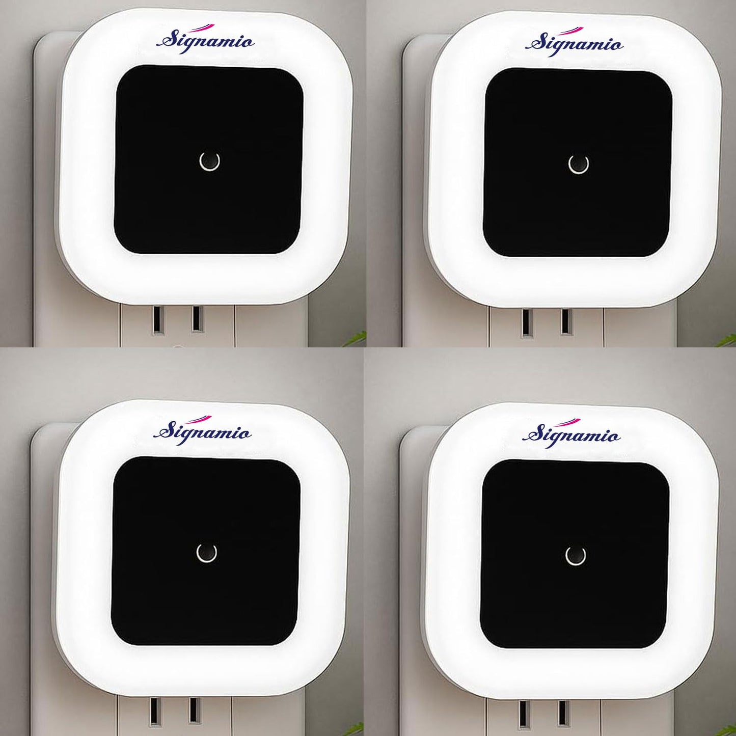 Signamio 1 Pcs Sensor Light for Home Indoor - Smart Motion Sensor LED Light, Automatic On/Off Night Lamp, Energy-Saving 0.5W for Bedroom, Bedside, Home Use-Blue