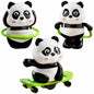 SIGNAMIO Cute Panda Action Set Baby Toys, 3 Piece Set
