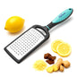 SIGNAMIO® Hand Kadukas Cheese Grater and Vegetable Shredder for Kitchen Stainless Steel Ginger Crusher, Carrot Grater, Garlic Slicer with Protective Cover (Sky Blue)