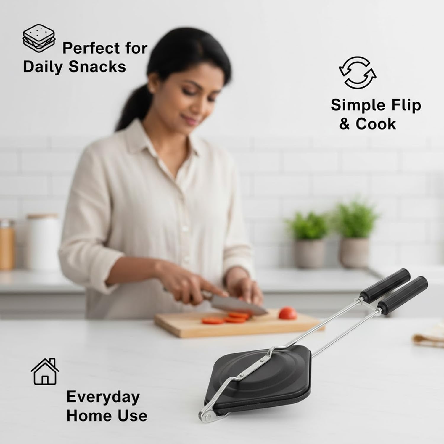 Signamio Gas Toaster Sandwich Maker, Toaster Sandwich Maker - Efficient Bread Toaster and Gas Sandwich Toaster, Ideal Kitchen Appliance for Quick Meals