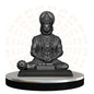 SIGNAMIO Resin Black Hanuman Ji Idol Statue for Car Dashboard - Divine Bajrangbali Murti, Perfect Hindu God Gift Item and Home Puja Decoration Ideal Hanuman Murti, 8.3 x 7.5 Cm