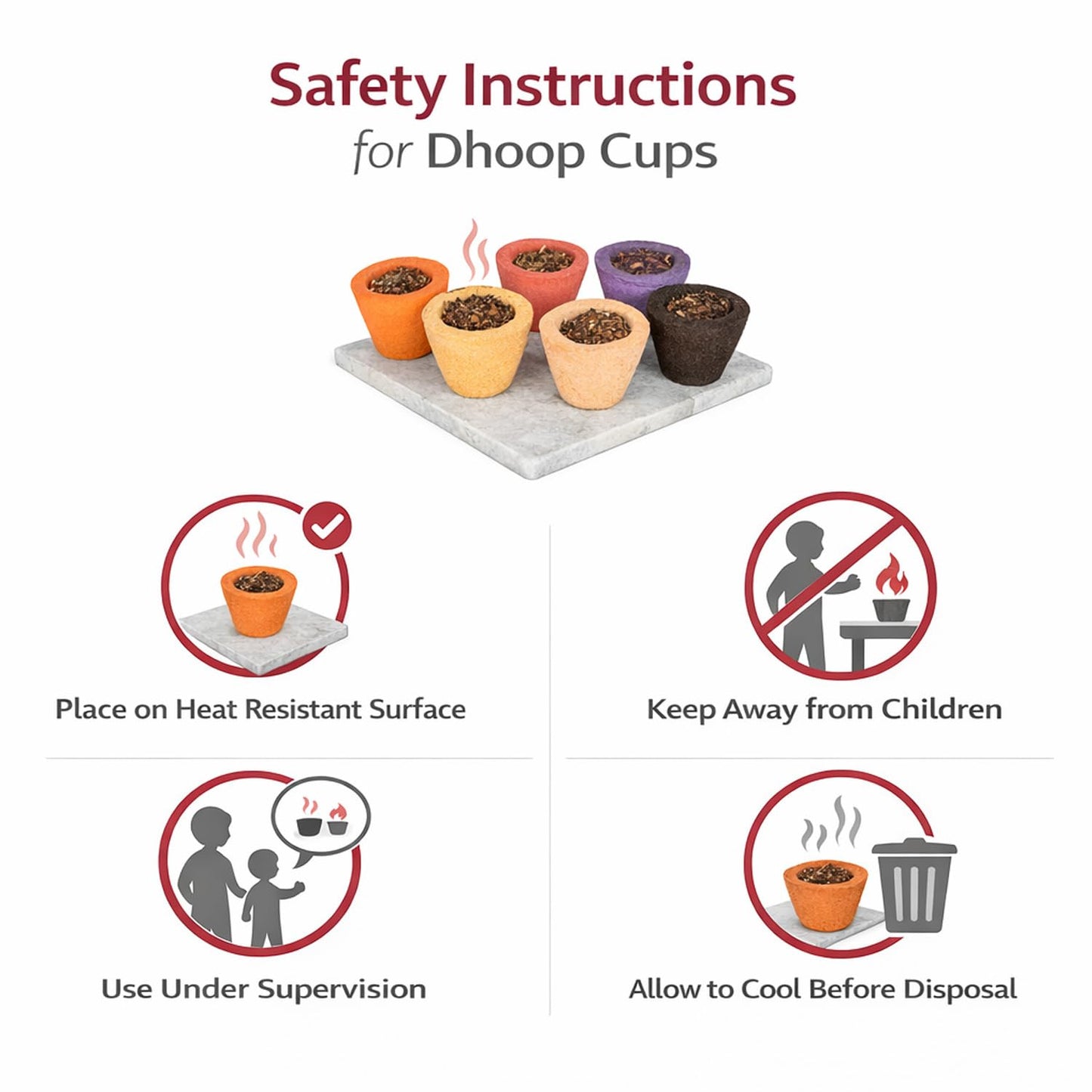 SIGNAMIO Wood Navgrah Sambrani Havan Dhoop Cup for Pooja With Divine Fragrance(Pack Of 3, 36 Cups)For Home & Office, Yoga, Puja, Prayer, Festival, Meditation & Spiritual Events