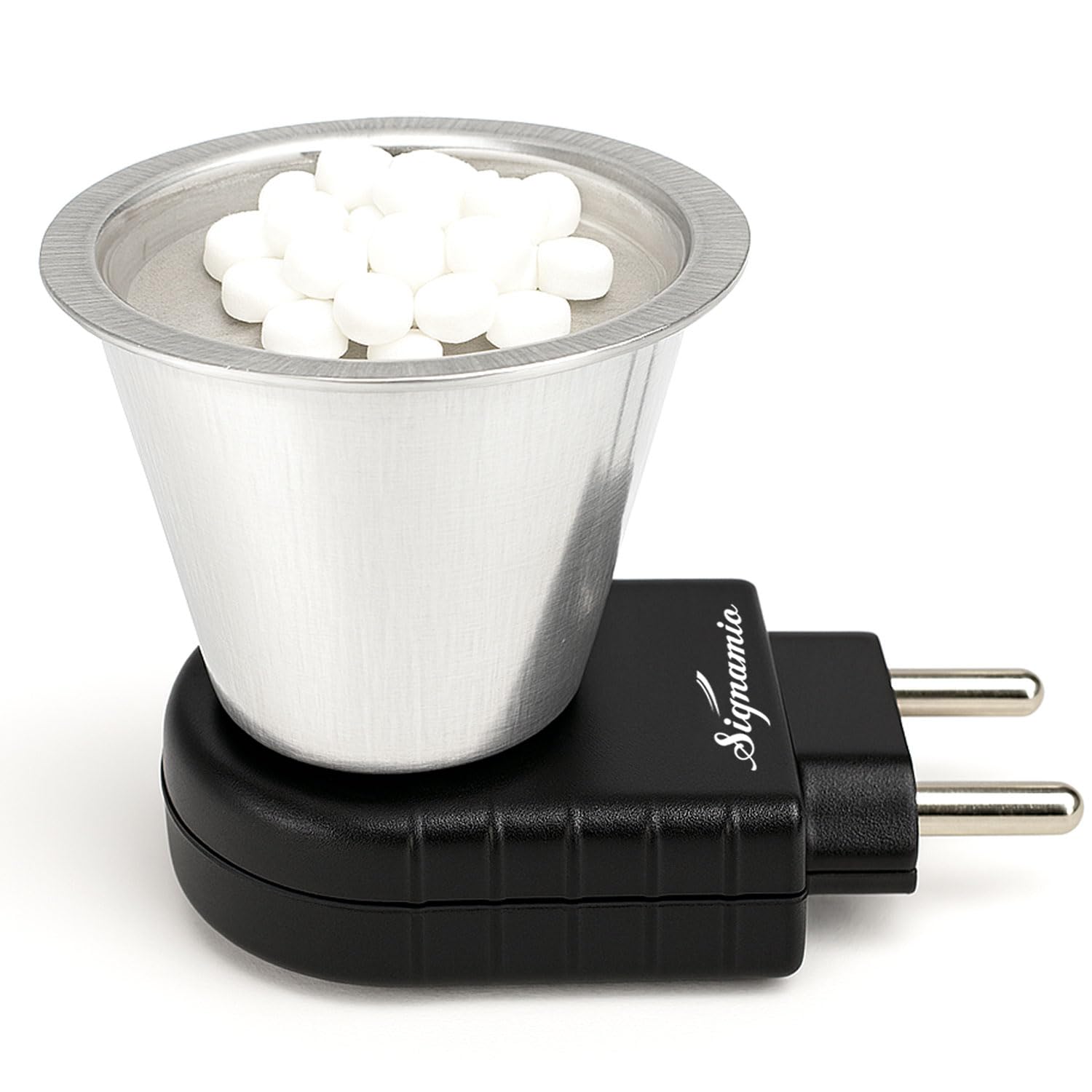 Signamio Home Fragrance Products: Camphor Diffuser Burner, Kapoor Dani Electrical Camphor, Aroma Burner & Bakhoor Burner for Home-Yellow