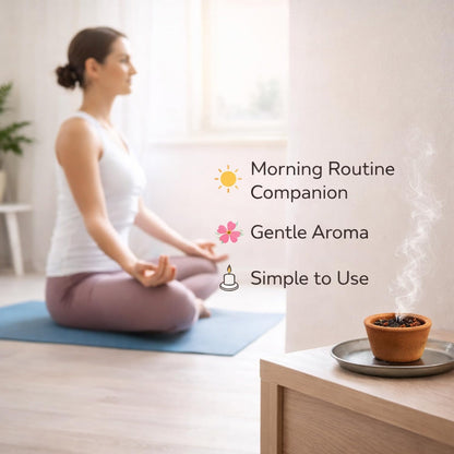 Signamio Mini Sambrani Dhoop Cup Pack 5-60 Cup Dhoop with Loban, Guggal, Rose, Sandal, Mogra - Aromatic Dhoop Cup for Meditation and Relaxation - Traditional Fragrance