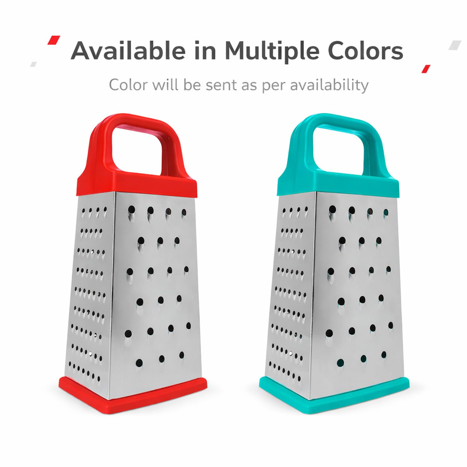 Signamio 5 in 1 Grater Stainless Steel Box, Vegetable Slicer for Kitchen - Multi-Function Carrot Grater Machine, Premium Design for Effortless and Efficient Food Preparation - Multicolor