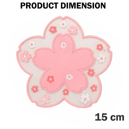 Signamio Silicone Mat for Kitchen - Star Shaped Heat Mats & Coasters for Dining Table for Hot Pots, Pack of 3 Trivet Mats, 1 Small, 1 Medium, 1 Large