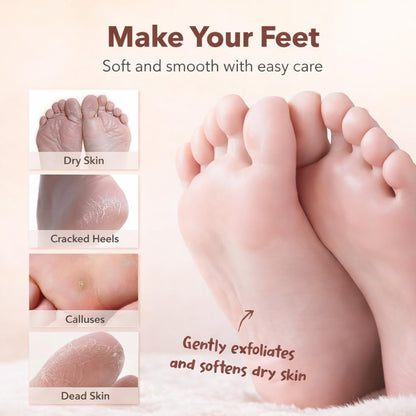 Signamio Foot Mask Peeling Feet Mask for Cracked Feet - Foot Peeling Mask Exfoliator - Callus Remover Foot Mask for Smooth, Soft Feet - Hydrating Foot Care Treatment - Lavender