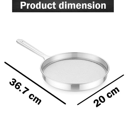Signamio Gas Griller for Home - Phulka Grill for Gas Stove, Roti Jali, Papad Jali, Pulka Grill, Gas Roaster - Ideal Kitchen Tool for Perfect Phulka Roti and Crispy Papad - 36x20 cm