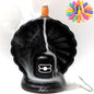 Signamio Aromatic Essence of Ceramic Shivling Shiva Backflow dhoop Smoke Fountain Incense Burner Holder with 30 Cones - Incense Holder for Meditation and Home Decor