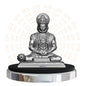 SIGNAMIO® Silver Hanuman Ji Idol Statue for Car Dashboard - Divine Bajrangbali Murti, Perfect Hindu God Gift Item and Home Puja Decoration Ideal Hanuman Murti as Car Dashboard Accessory