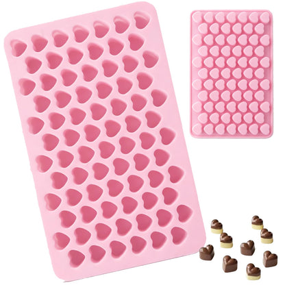 Signamio Heart Shape Chocolate Mould - Premium Chocolate Mould Silicone for Heart-Shaped Treats - Durable Non-Stick Chocolate Silicone Mould for Baking and Candy Making