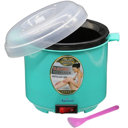 Signamio Wax Heater for Waxing for Women - Professional Wax Machine - Fast Melting Electric Hair Removal Kit for Smooth Skin at Home or Salon - Pink