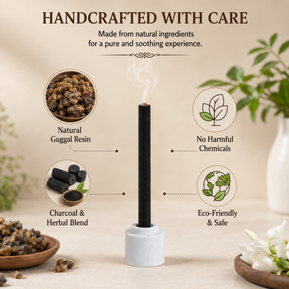 Premium Dhoop Stick 100gm - Guggal -(Packing-Jar)