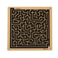 SIGNAMIO® Indoor Wooden Puzzle Game Square Maze Ball - Engaging Mind Games for Kids & Adults, Perfect Brain Teaser & Time Pass Activity, Ideal Wooden Board Game for All Ages
