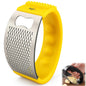 Signamio Garlic Peeler Tool - Versatile Garlic Crusher Mini Hand Press Chopper for Effortless Garlic Preparation, Durable and Easy to Clean Kitchen Essential - Yellow
