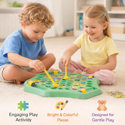 SIGNAMIO Flipping Memory Chess Game, Fun Board Games for 6 to 10+ Years, Strategy Mind Board Games for Families, Educational Games for Adults at Home and Kids, Wooden Puzzle