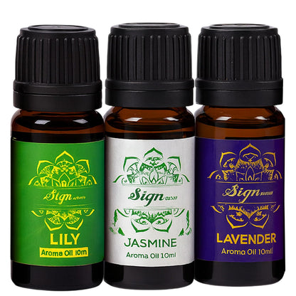 Signamio 10 Pcs Essential Oil Set - Premium Reed Diffuser Fragrance Aroma Oil Collection for Home & Office - Long-Lasting Scented Essential Oil Blends for Relaxation & Wellness