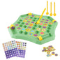 SIGNAMIO Flipping Memory Chess Game, Fun Board Games for 6 to 10+ Years, Strategy Mind Board Games for Families, Educational Games for Adults at Home and Kids, Wooden Puzzle