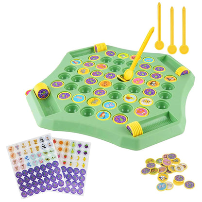 SIGNAMIO Puzzle Geometry Memory Chess Triangle Strategy Board Games for 6 to 10+ Years for Families and Games for Adults at Home Kids and Teens