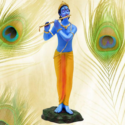 SIGNAMIO Resin Orange Hanuman Ji Idol Statue for Car Dashboard - Divine Bajrangbali Murti, Perfect Hindu God Gift Item and Home Puja Decoration Ideal Hanuman Murti, 8.3 x 7.5 Cm