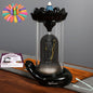 Signamio Ram Lalla Murti Ceramic Backflow Smoke Fountain - Hand Pattern Ayodhya Ram Idol Decor - Ram Lala Idol for Home Temple with 30 Cone