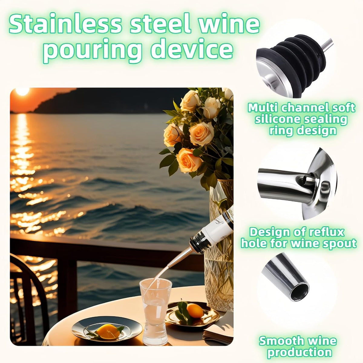 Oil Pourer Dispenser Without Cap - (Packing-Loose)