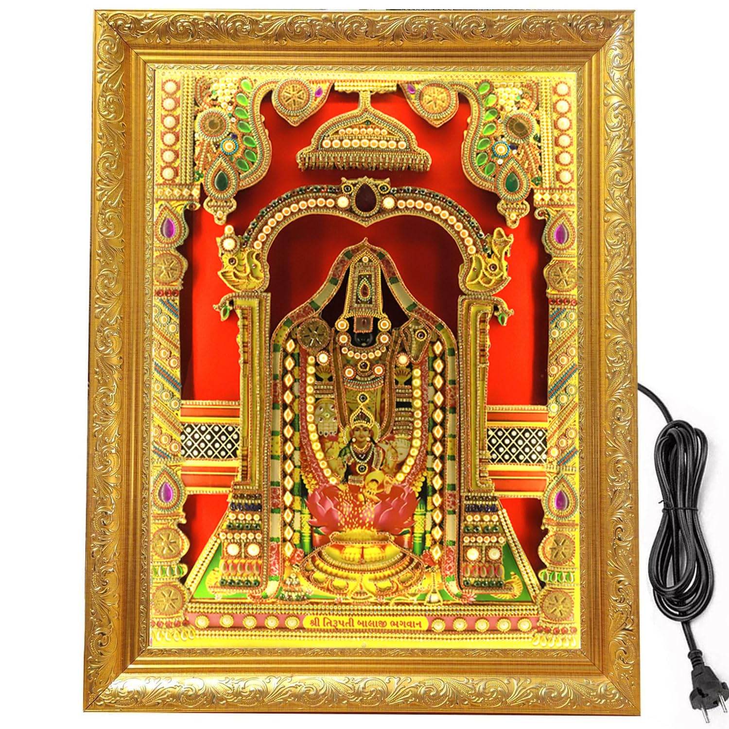 SIGNAMIO 999 Pure Silver Ashtavinayak Ganesha Photo Frame - Elegant Gift for Pooja Room, Premium Silver God Photo Frames