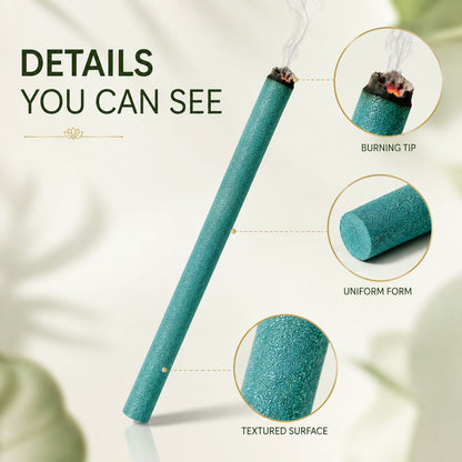 Regular Metallic Dhoop Stick 100gm -Green-(Packing-Jar)