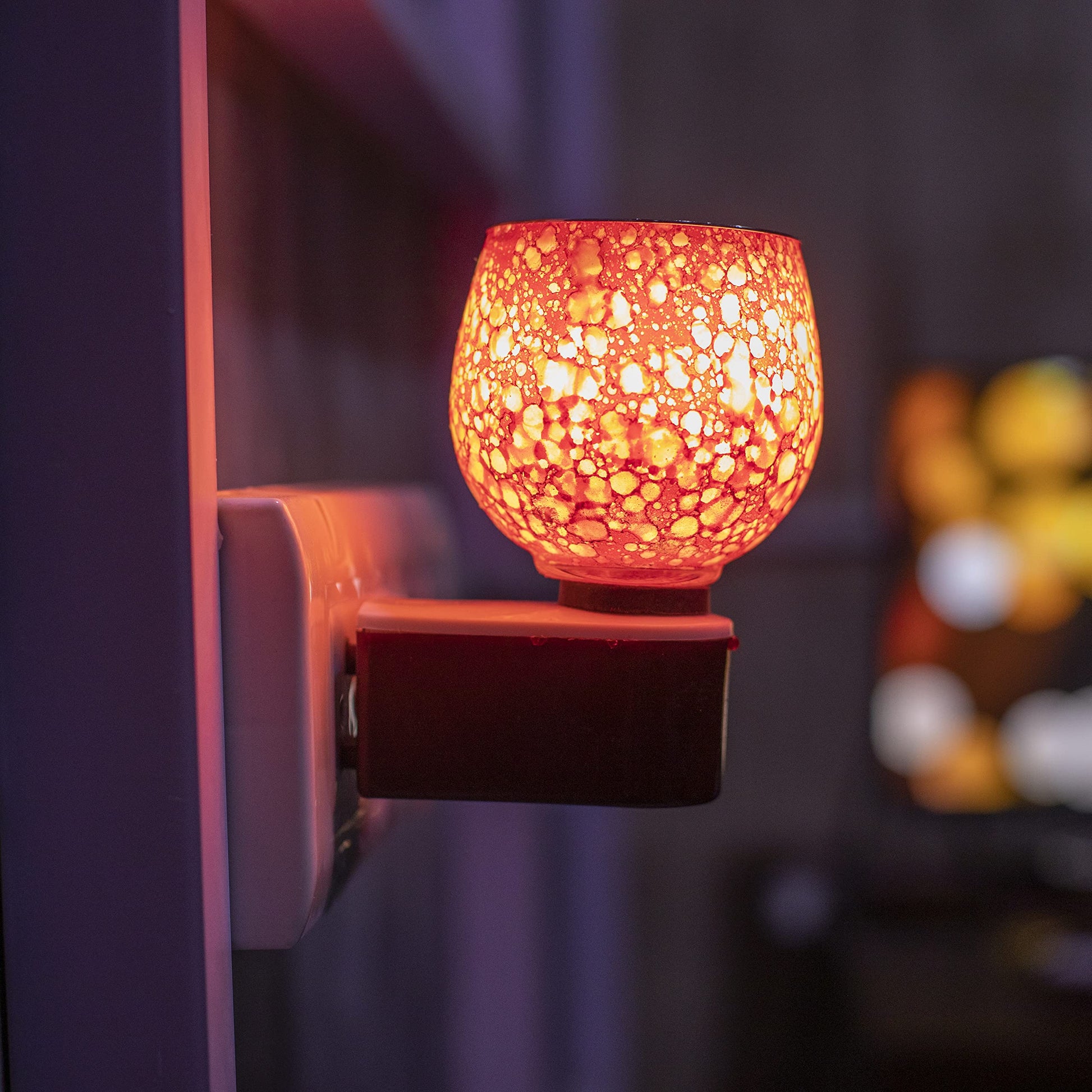 Signamio 3 in 1 Multi-Functional Camphor Diffuser Burner - Kapoor Dani Electrical Camphor with Night Lamp & Mosquito Repellent | Kapoor Dani for Home Fragrance and Ambient Lighting DN-25