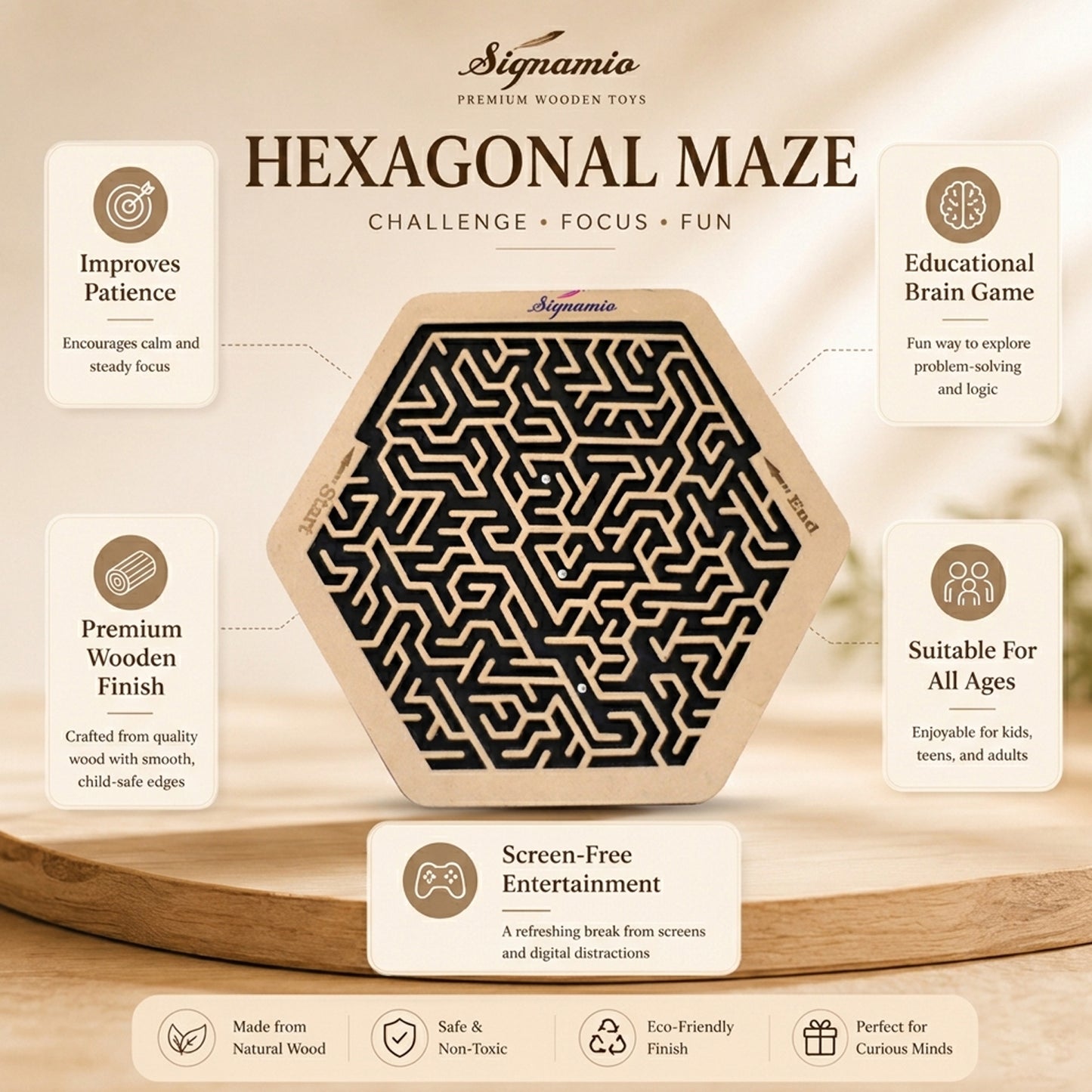Puzzle Game Hexagon -
